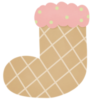 Christmas brown cookie png