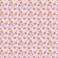 Seamless pattern background pattern with hearts vector image