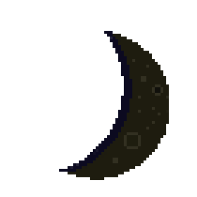 Transparent Pixel Gif - Pixel Moon Png, Png Download is free