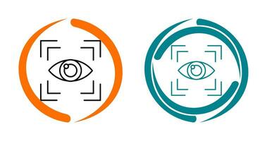 Eye Scan Vector Icon