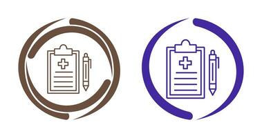 Medical Record Vector Icon