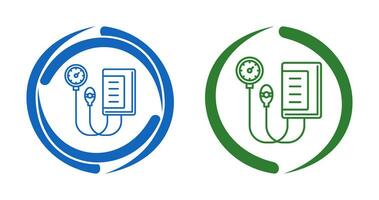 Blood Pressure Gauge Vector Icon