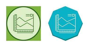 Spline Chart Vector Icon