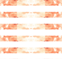 Watercolor orange stains striped seamless autumn pattern. Hand painted illustration. Great for your fall, halloween design, wrapping paper, holiday party, textile, wallpaper, print png