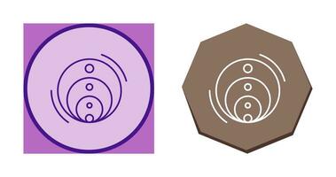 icono de vector de diagrama de venn