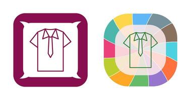 Shirt and Tie Vector Icon