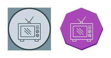 Old TV Vector Icon