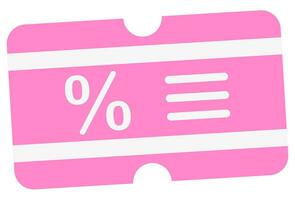 Discount percentage icon sign symbol. vector