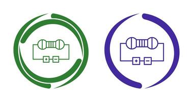 icono de vector de resistencia