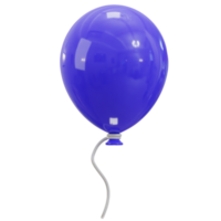 3d balloon icon illustration png