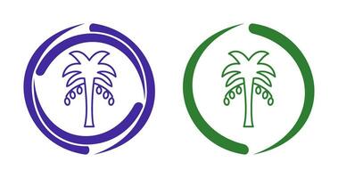 Coconut trees Vector Icon