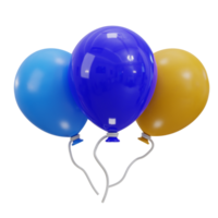 3d ballon icoon illustratie png