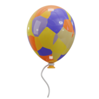 3d balloon icon illustration png