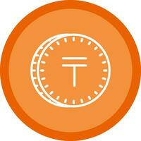 Tenge Vector Icon Design