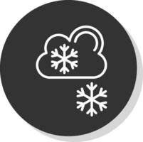 invierno vector icono diseño