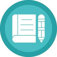 Notebook Vector Icon Design