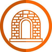 Igloo Vector Icon Design