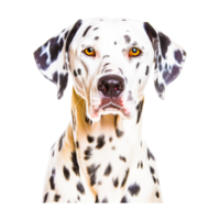 chiot chien portrait génératif ai png