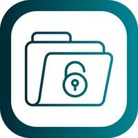 Unlock Vector Icon Design