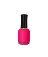 Pink nail lacquer mockup  3d illustration png