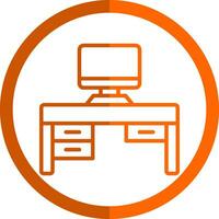 Work Space Vector Icon Design