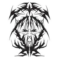 Tribal Art Variant, good for graphic resources, printable art, suitable for design resources, logo, template designs, and more. vector