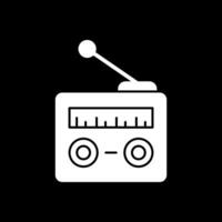 radio vector icono diseño