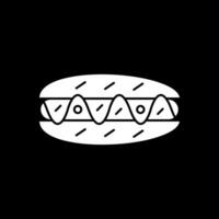 Hot Dog Vector Icon Design