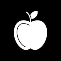 diseño de icono de vector de manzana