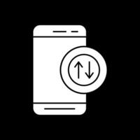 Mobile Data  Vector Icon Design