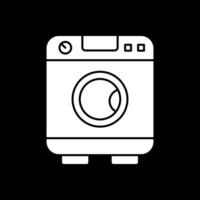 Washing Machine  Vector Icon Design