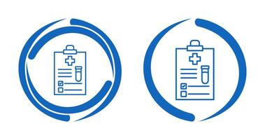 Medical Report Vector Icon