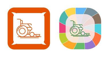 Wheel Chair Vector Icon