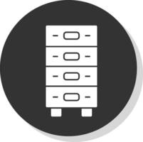 Drawer Vector Icon Design