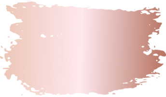 Gold pink brush strokes. png