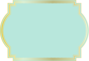 Ornamental label vintage frame. png