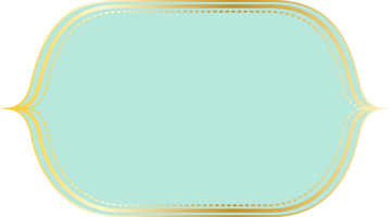 Ornamental label vintage frame. png