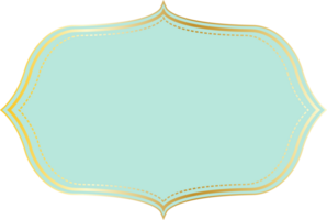 Ornamental label vintage frame. png