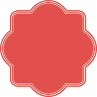 Ornamental label vintage frame. png