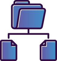 Data Sharing Vector Icon Design