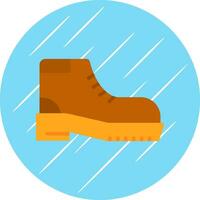 diseño de icono de vector de botas