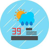 Forecast Analytics Vector Icon Design