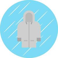 impermeable vector icono diseño