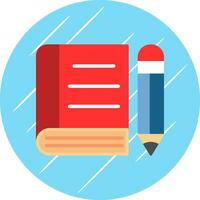 diseño de icono de vector de cuaderno