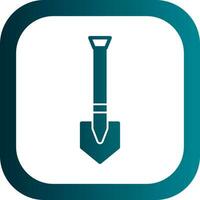 Shovel Vector Icon Design