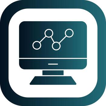 diseño de icono de vector de computadora