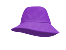 violet seau chapeau isolé png transparent