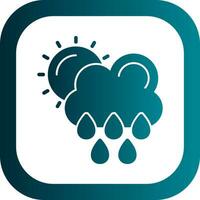 Rainy Day Vector Icon Design