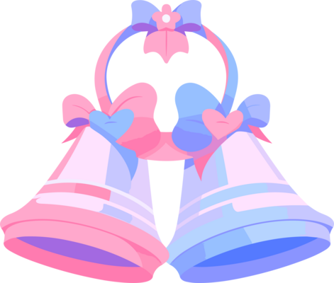 Wedding Bells PNGs for Free Download