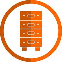 Drawer Vector Icon Design